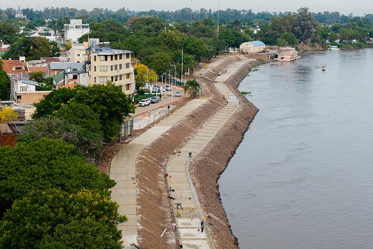 Avanza la revalorización de la Costanera de Goya
